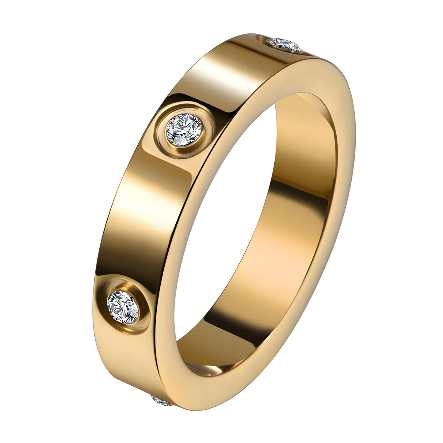 Ring, 18K Gold Plated Steel
ITEM# 87733-0, Size 7