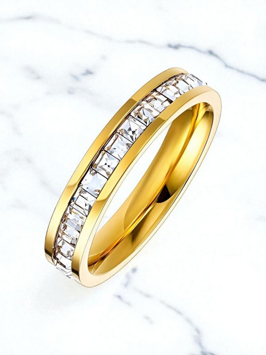 Ring, 18K Gold Plated Steel
87704-0