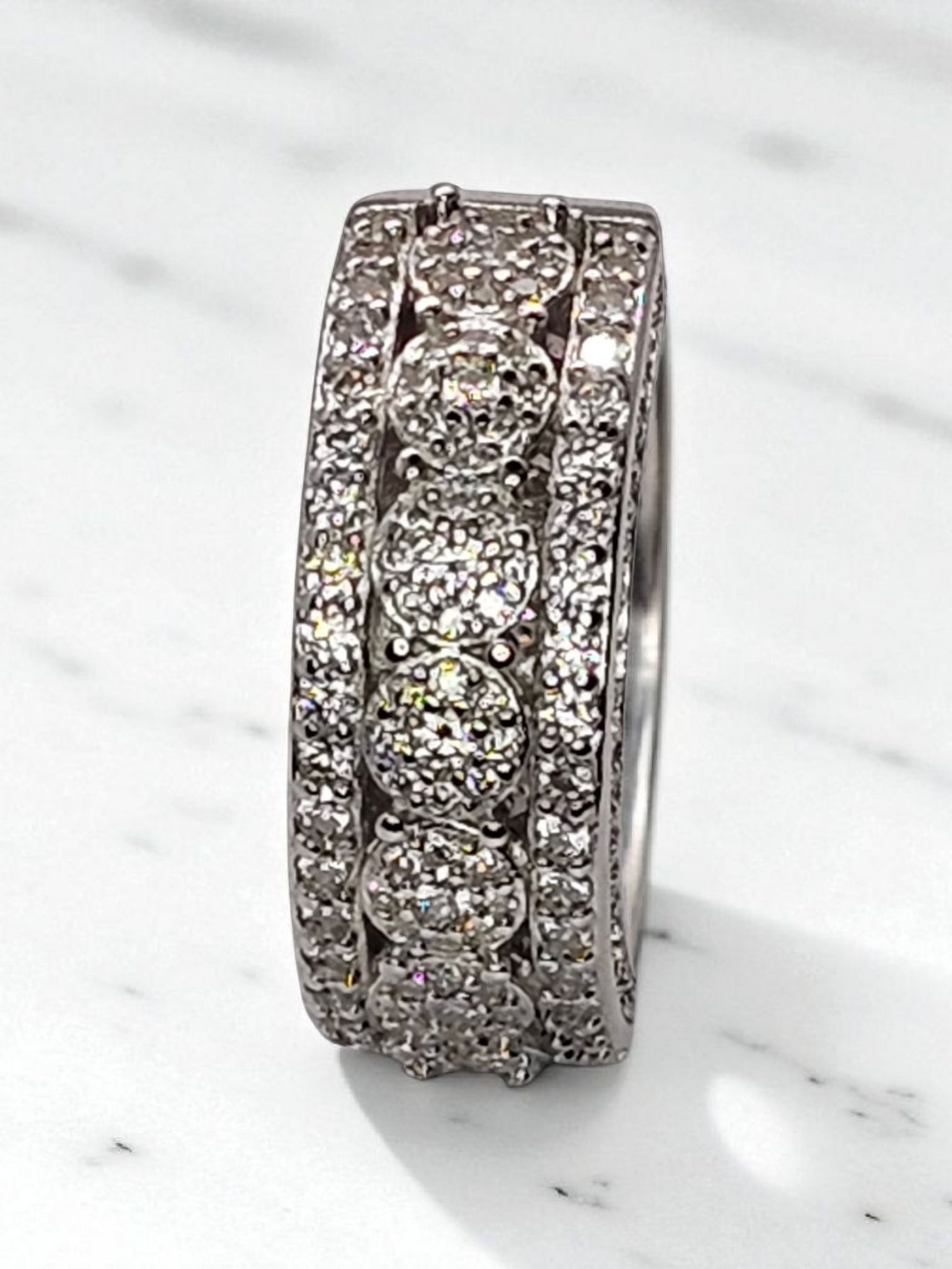 Hot Sale! Fashion Iced out Hip Hop Jewelry VVs Moissanite Lab Diamond Item# 1204