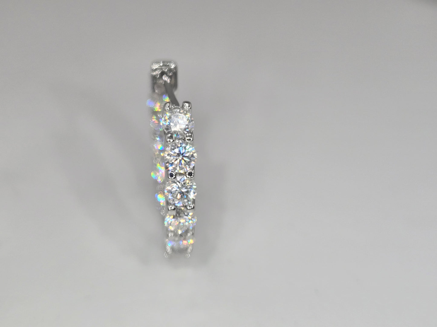 Moissanite Diamond earrings Item#E0654 $99