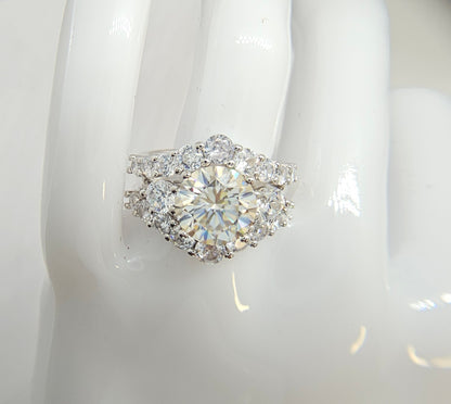 Large 3 CT Marquise Moissanite Item# 1154