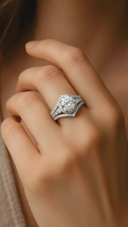 Large 3 CT Marquise Moissanite Item# 1154