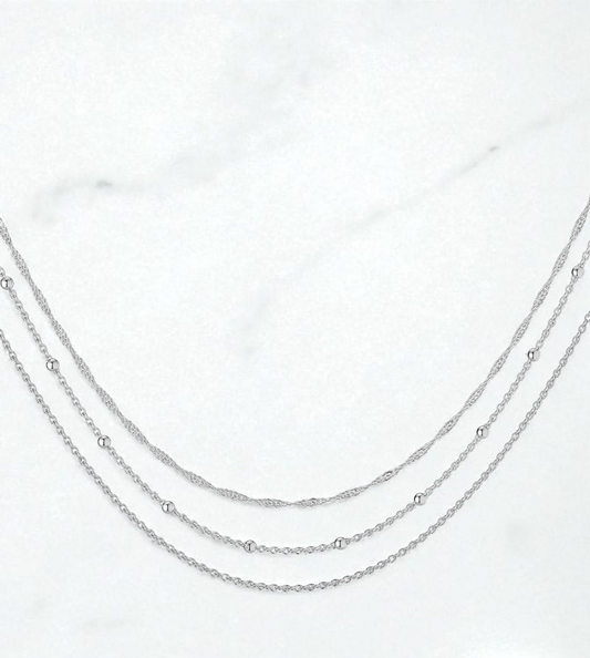 Necklace, Stainless Steel Item# 87699-0