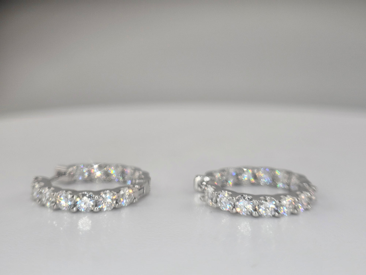 Moissanite Diamond earrings Item#E0654  $99