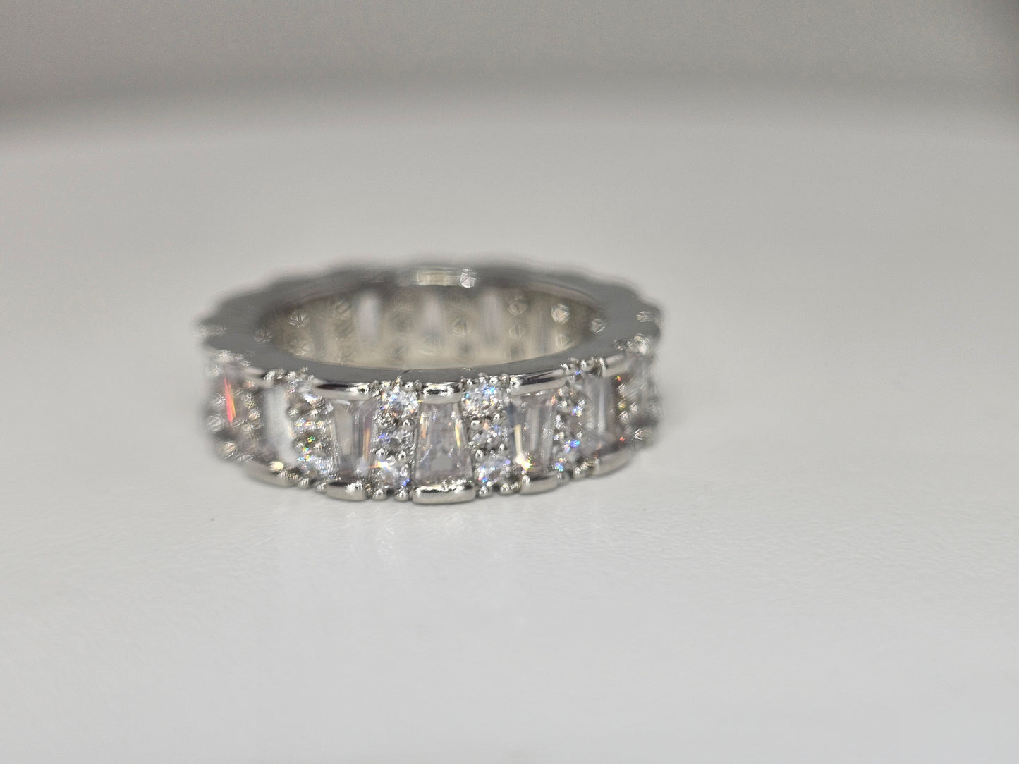 Thin Baguette Trapezoid Ring Item#F045 $39