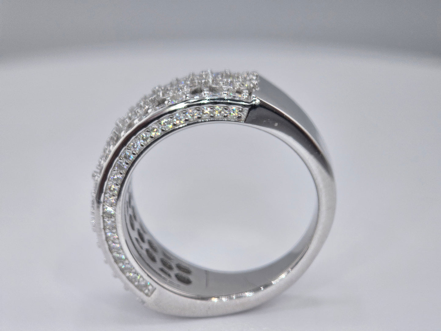Hot Sale! Fashion Iced out Hip Hop Jewelry VVs Moissanite Lab Diamond Item# 1204 $698.00