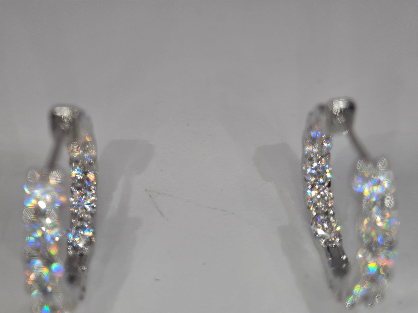 Moissanite Diamond earrings Item#E0654  $99