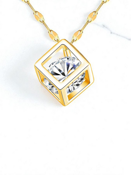 Necklace, 18K Gold Plated Steel Item# 87964-0