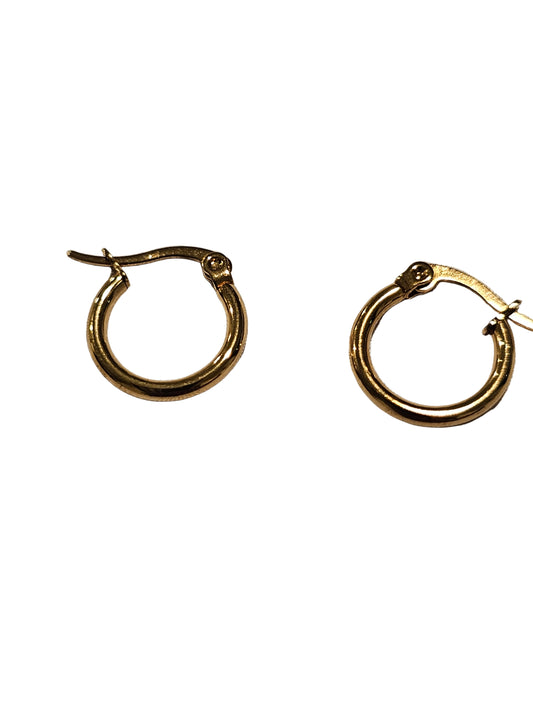 15 mm 18K Gold Real Gold plating solid color Item# NH10122937 $6.99