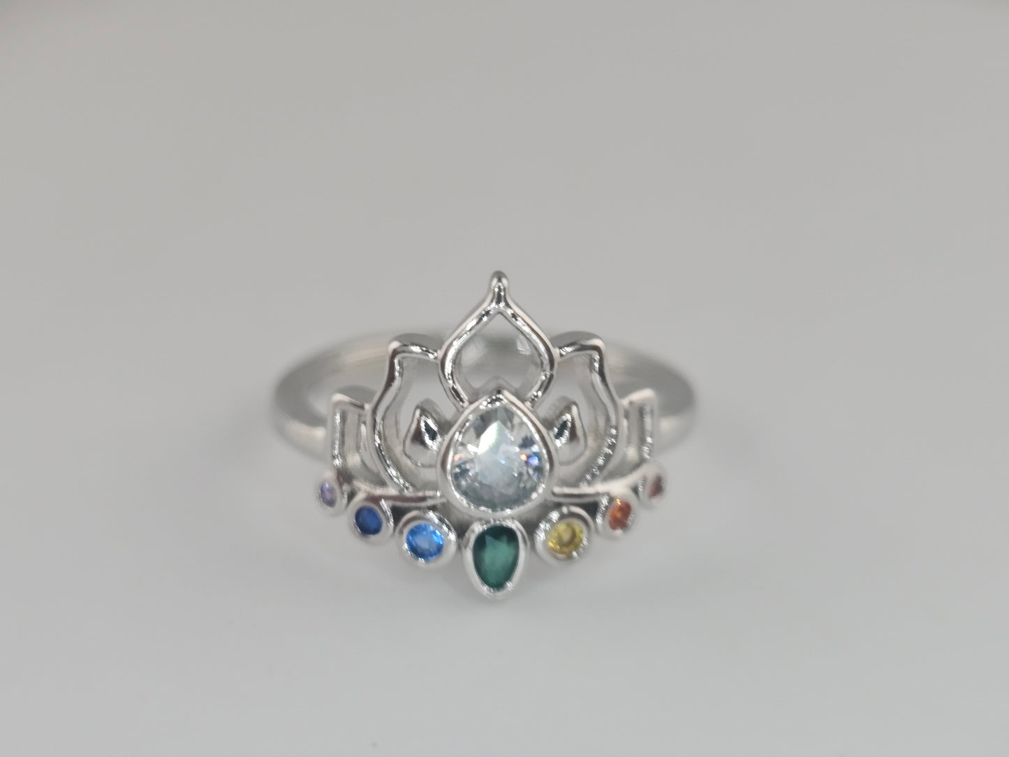 New Trendy Lotus Flower Ring Item# T0234 $16.00