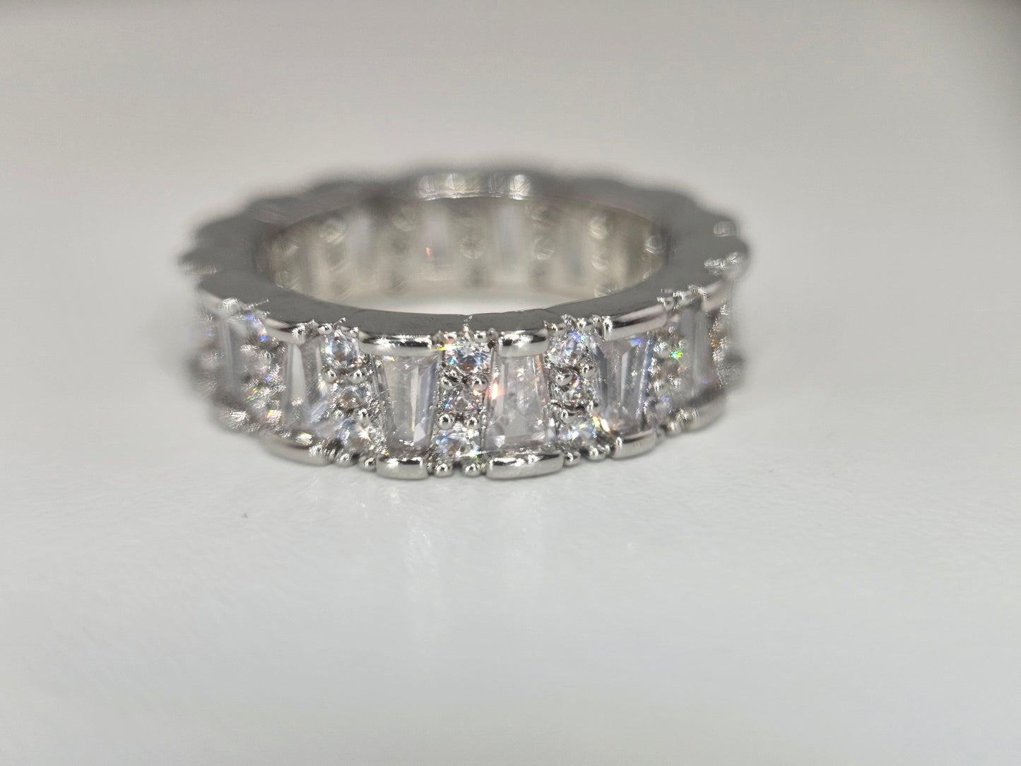 Thin Baguette Trapezoid Ring Item#F045 $39