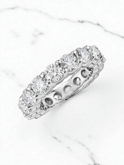 Hot Sale Classic 5mm 0.5CT Item# 1201 Moissanite Eternity Band Tennis Ring for women