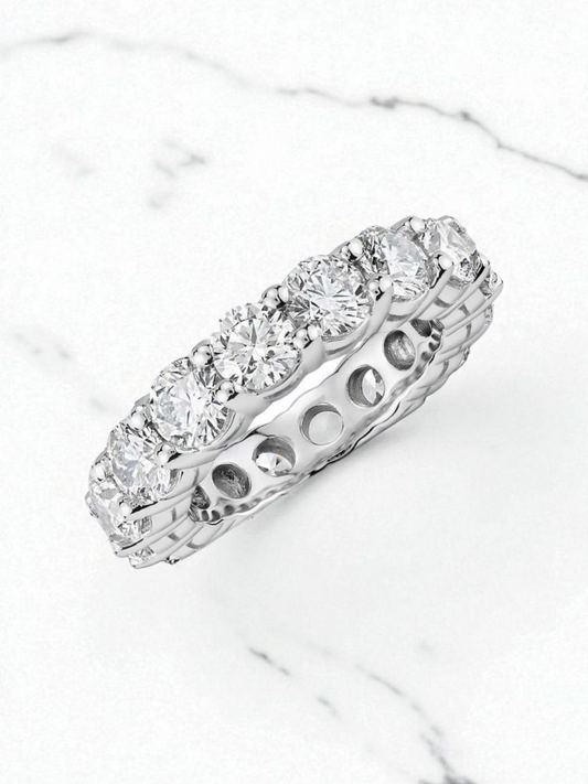 Hot Sale Classic 5mm 0.5CT Item# 1201 Moissanite Eternity Band Tennis Ring for women