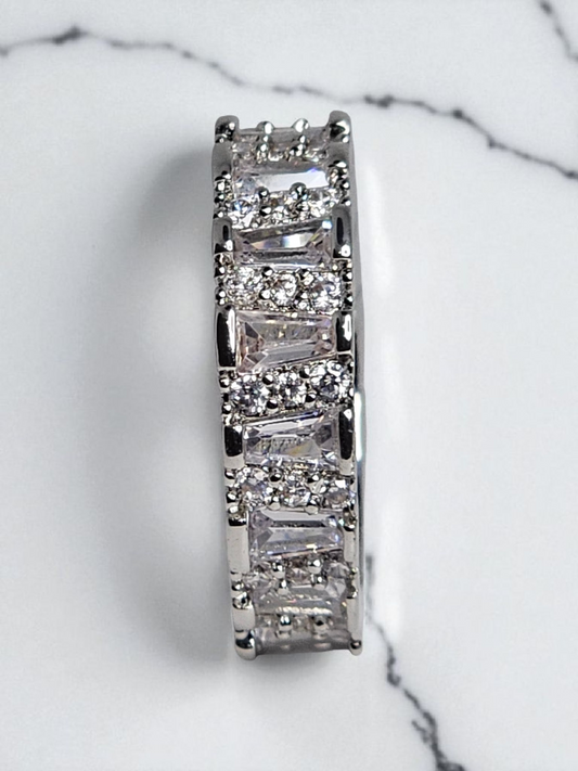 Thin Baguette Trapezoid Ring Item#F045 $39