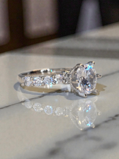 Ladies Premium Round bright 2 CT VVs1 D Color Item# JZ091