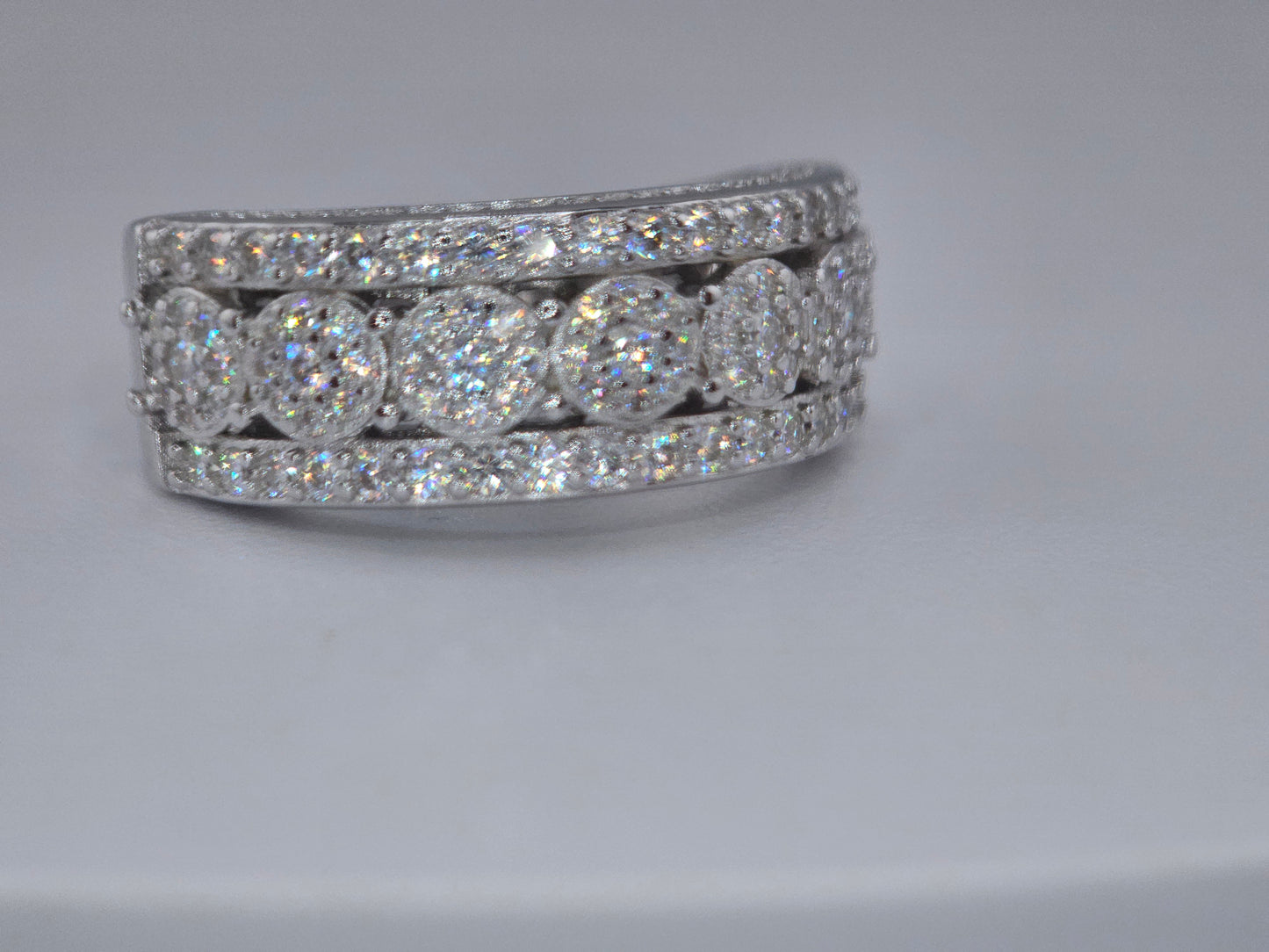 Hot Sale! Fashion Iced out Hip Hop Jewelry VVs Moissanite Lab Diamond Item# 1204 $698.00