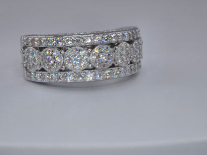 Hot Sale! Fashion Iced out Hip Hop Jewelry VVs Moissanite Lab Diamond Item# 1204 $698.00