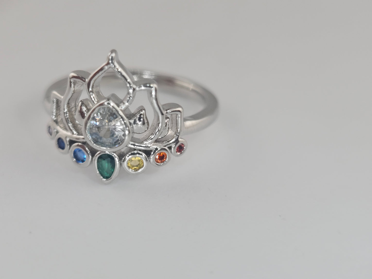 New Trendy Lotus Flower Ring Item# T0234 $16.00