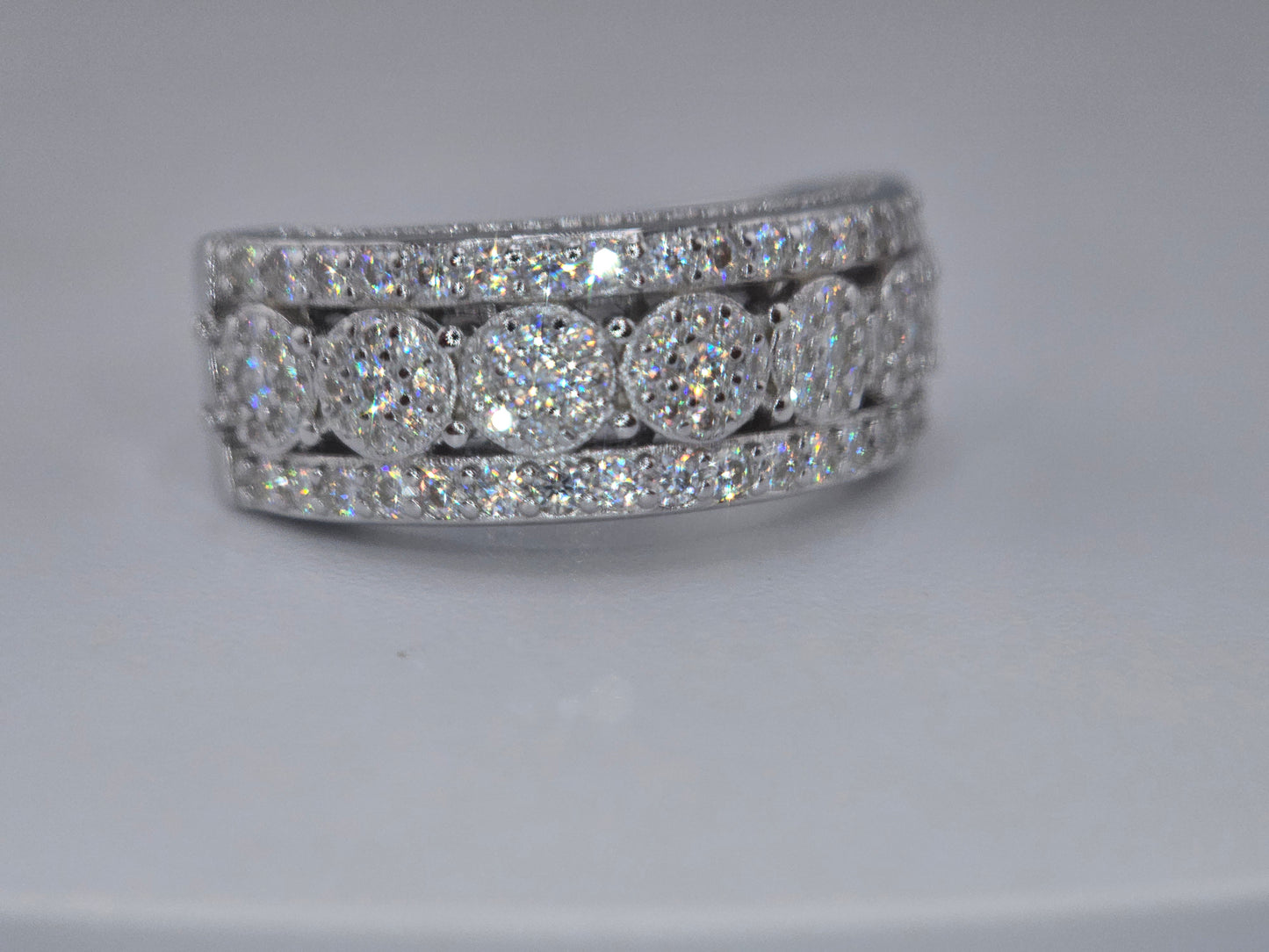 Hot Sale! Fashion Iced out Hip Hop Jewelry VVs Moissanite Lab Diamond Item# 1204 $698.00