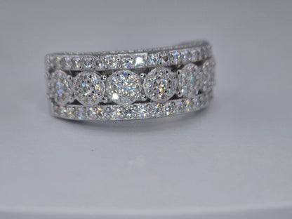 Hot Sale! Fashion Iced out Hip Hop Jewelry VVs Moissanite Lab Diamond Item# 1204 $698.00