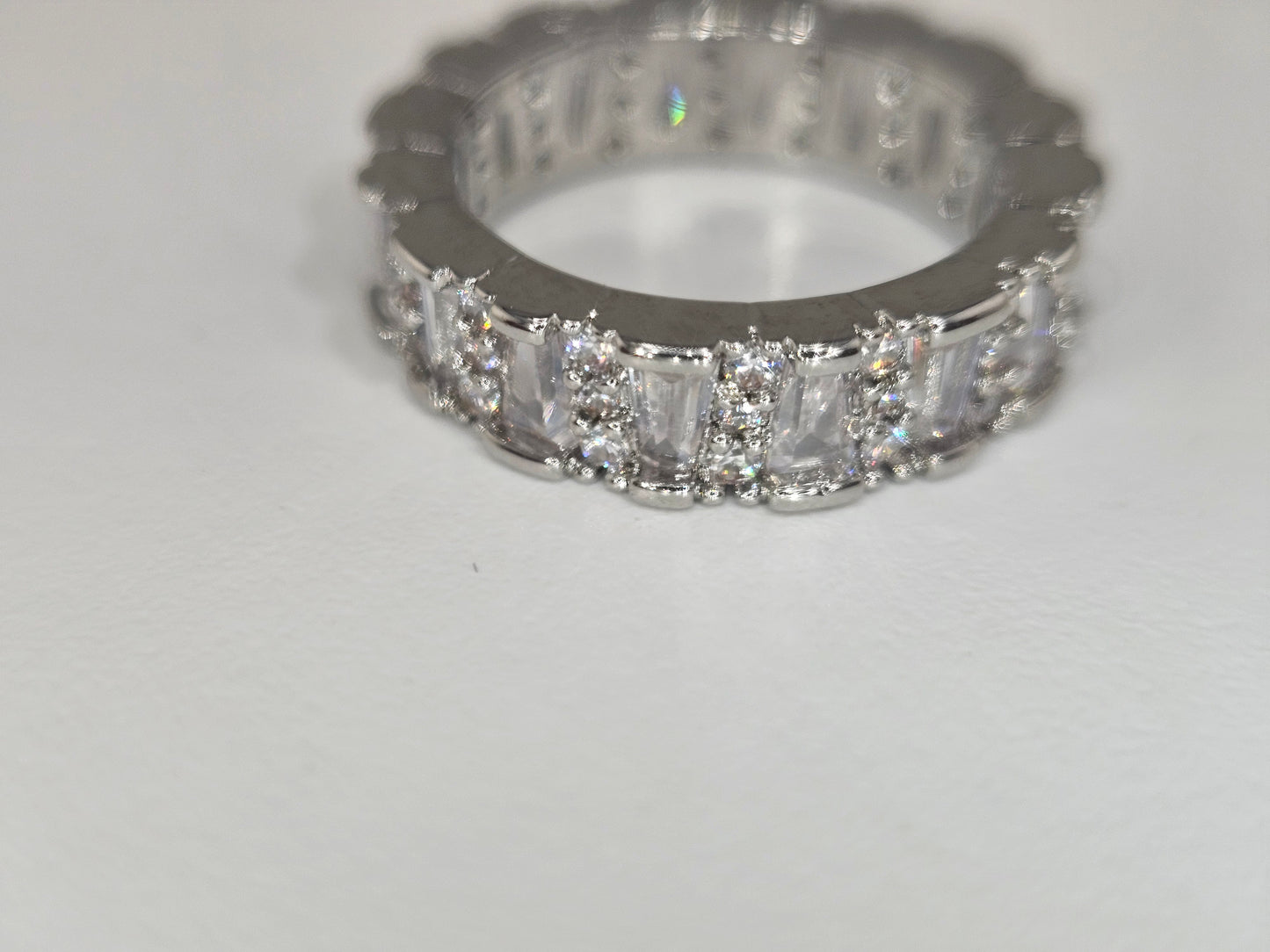 Thin Baguette Trapezoid Ring Item#F045 $39