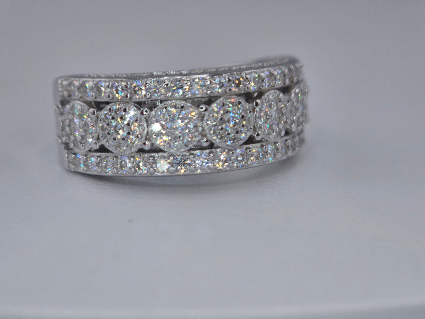 Hot Sale! Fashion Iced out Hip Hop Jewelry VVs Moissanite Lab Diamond Item# 1204 $698.00