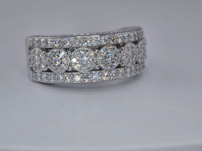 Hot Sale! Fashion Iced out Hip Hop Jewelry VVs Moissanite Lab Diamond Item# 1204 $698.00